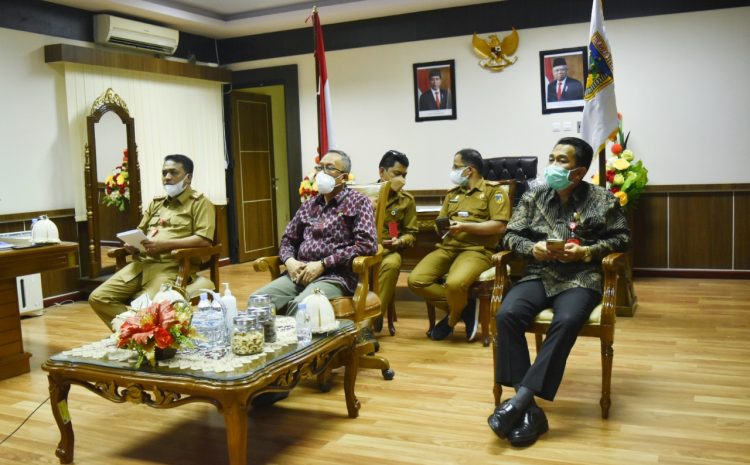 Pemda Sulteng Simak Arahan Presiden RI.