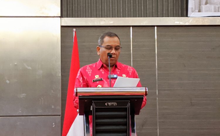 Pj. Sekda Provinsi Sulteng Buka Rapat Pelaksanaan Forum Penataan Ruang Provinsi Sulawesi Tengah.