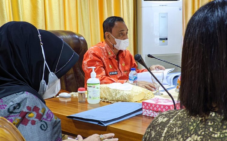 Wagub Sulteng Ikuti Rakor Perluasan Wilayah Prioritas Penanggulangan Kemiskinan Ekstrim Wilayah Tengah dan Timur Indonesia Tahun 2022.