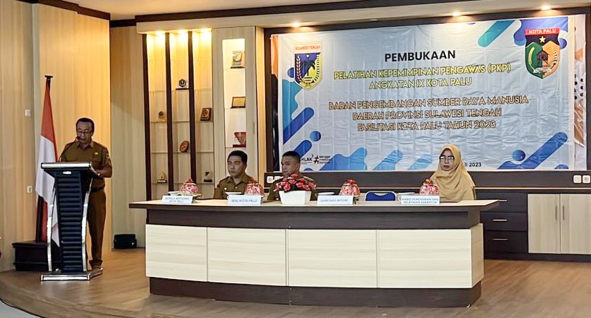 BPSDMD Prov Sulteng Bersama BKPSDM Kota Palu Gelar PKP Angkatan IX