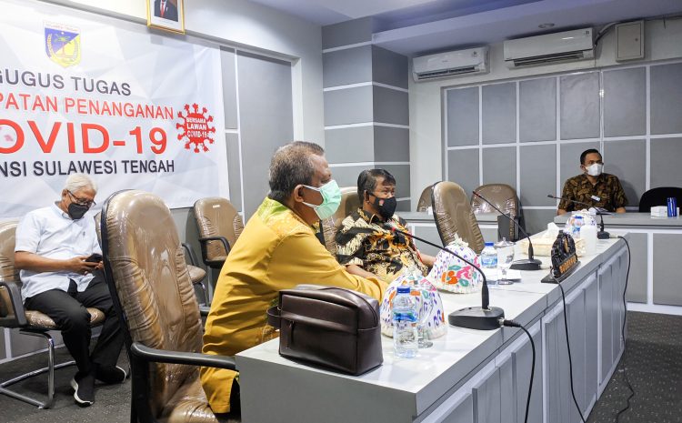  Gubernur Sulteng Beri Arahan Dalam Dialog Lintas Pagi RRI Terkait Dampak Refocusing APBD Penanganan Covid-19 di Daerah Tahun 2021.