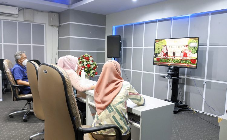 Kasub Bag Acara Biro Adpim Wakili Gubernur Ikuti Peluncuran Pendaftaran Upacara Virtual HUT Ke-76 Kemerdekaan RI Tahun 2021.