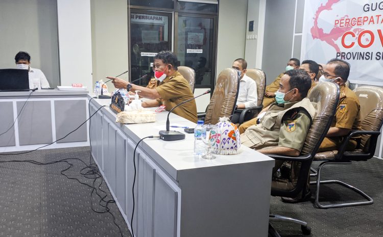 Gubernur Provinsi Sulteng Beri Arahan Pada Rakor Dinas PMD Tingkat Provinsi Sulteng.