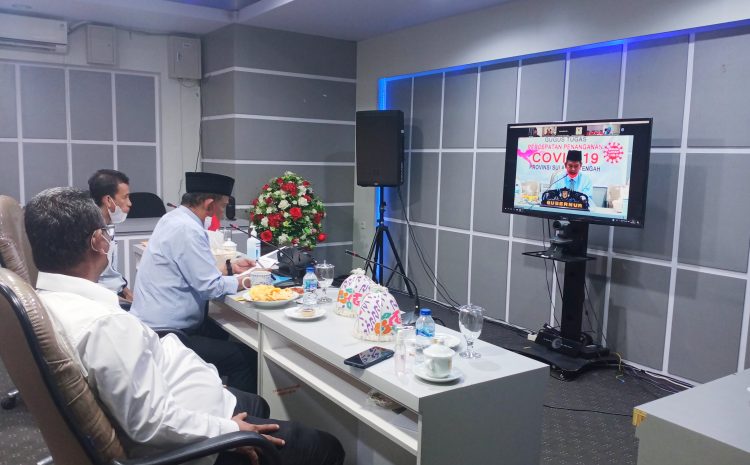  Gubernur Sulteng Ikuti Rapat Paripurna DPRD Provinsi Sulteng Dalam Rangka Penetapan RPJMD Tahun 2021-2026.