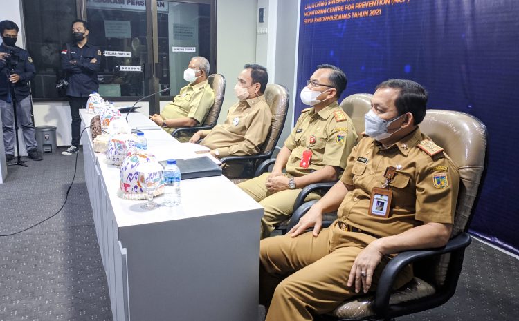 Wagub Sulteng Ikuti Launching Sinergitas Pengelolaan Bersama Monitoring MCP Serta Rakorwasdanas Tahun 2021.