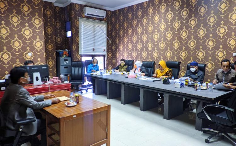 DPRD Provinsi Sulteng Adakan Seleksi Uji Kepatutan dan Kelayakan Para Calon Komisioner KI Periode 2021-2025.