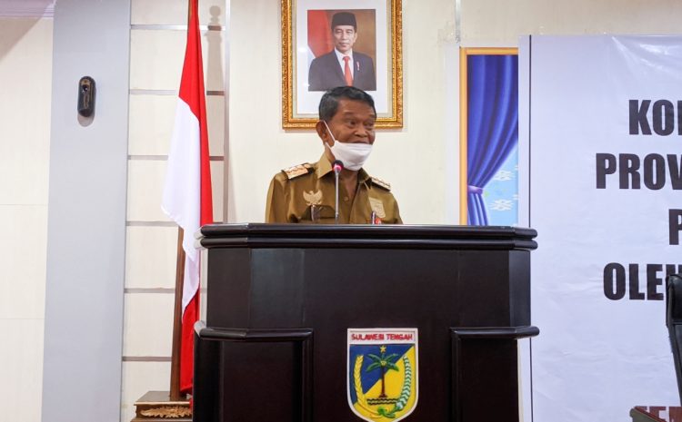  Gubernur Kukuhkan Pengurus Komisi Penyuluhan Pertanian Provinsi Sulawesi Tengah Periode Tahun 2021-2026.