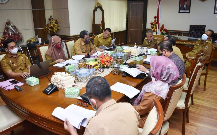  Pj. Sekda Pimpin Rapat Tambahan Penghasilan Pegawai Pemerintah Provinsi Sulawesi Tengah Tahun 2022.