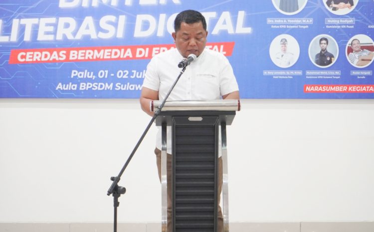  Sekdis Kominfo Buka Bimtek Literasi Digital dan Sosialisasi Literasi Sejuta Pemirsa Tahun 2022.