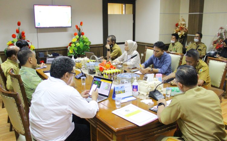 Pj. Sekda Pimpin Rapat Langkah Kemajuan Land Clearing KPN Dampelas Donggala Sulteng.